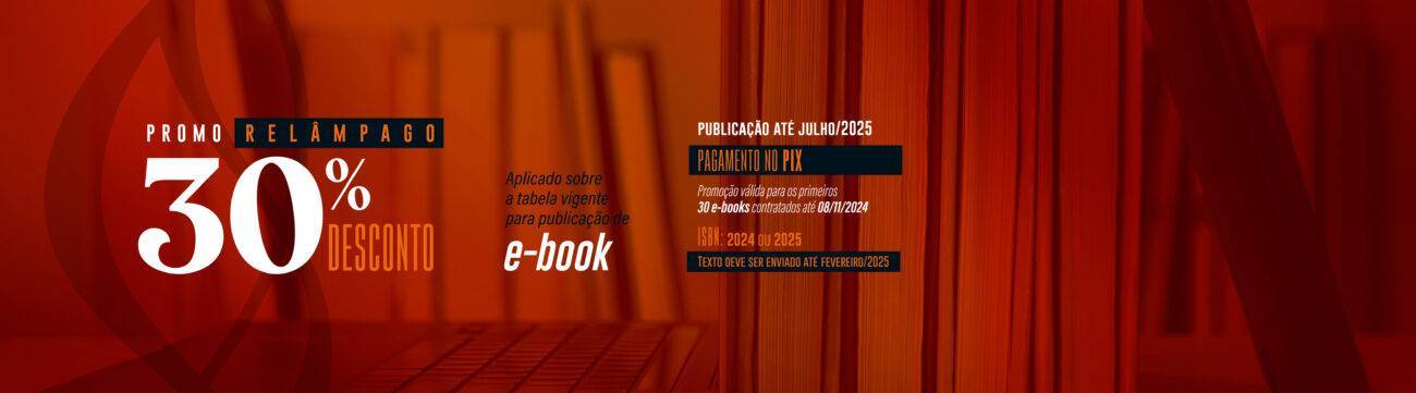 Publique seu livro conosco com 30% off.